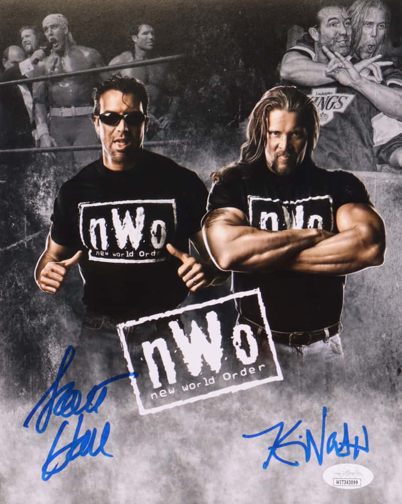 Signed Photo Of Kevin Nash And Scott Hall