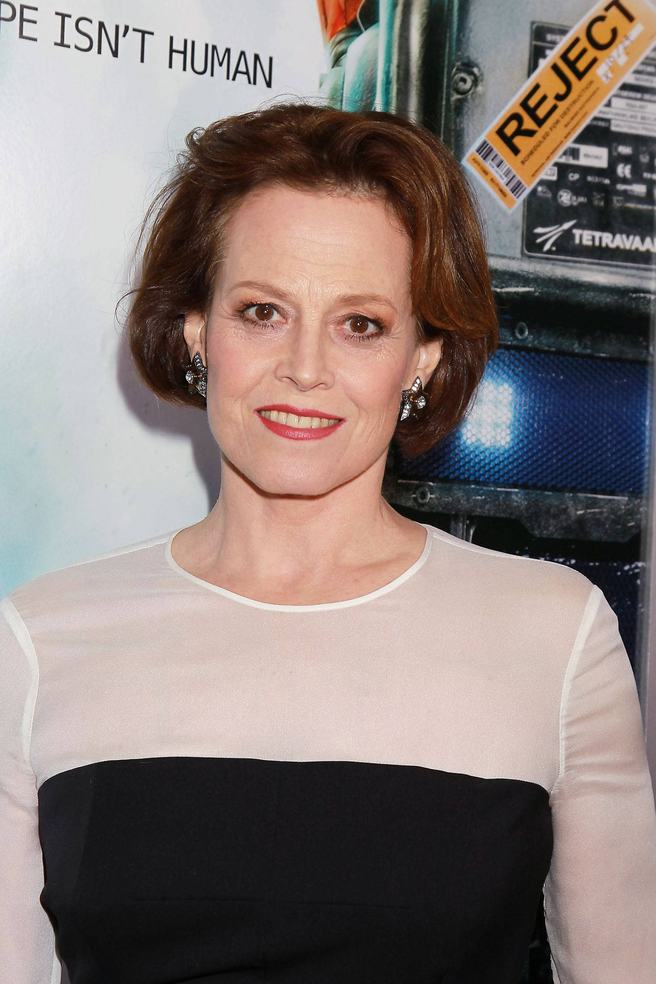 Sigourney Weaver Vintage Photograph Background