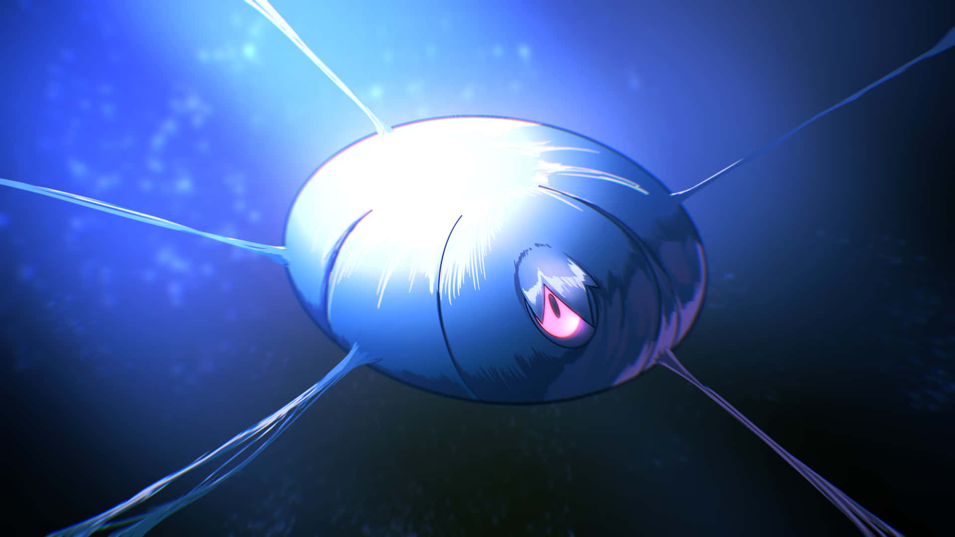 Silcoon In Dim Blue Background Background