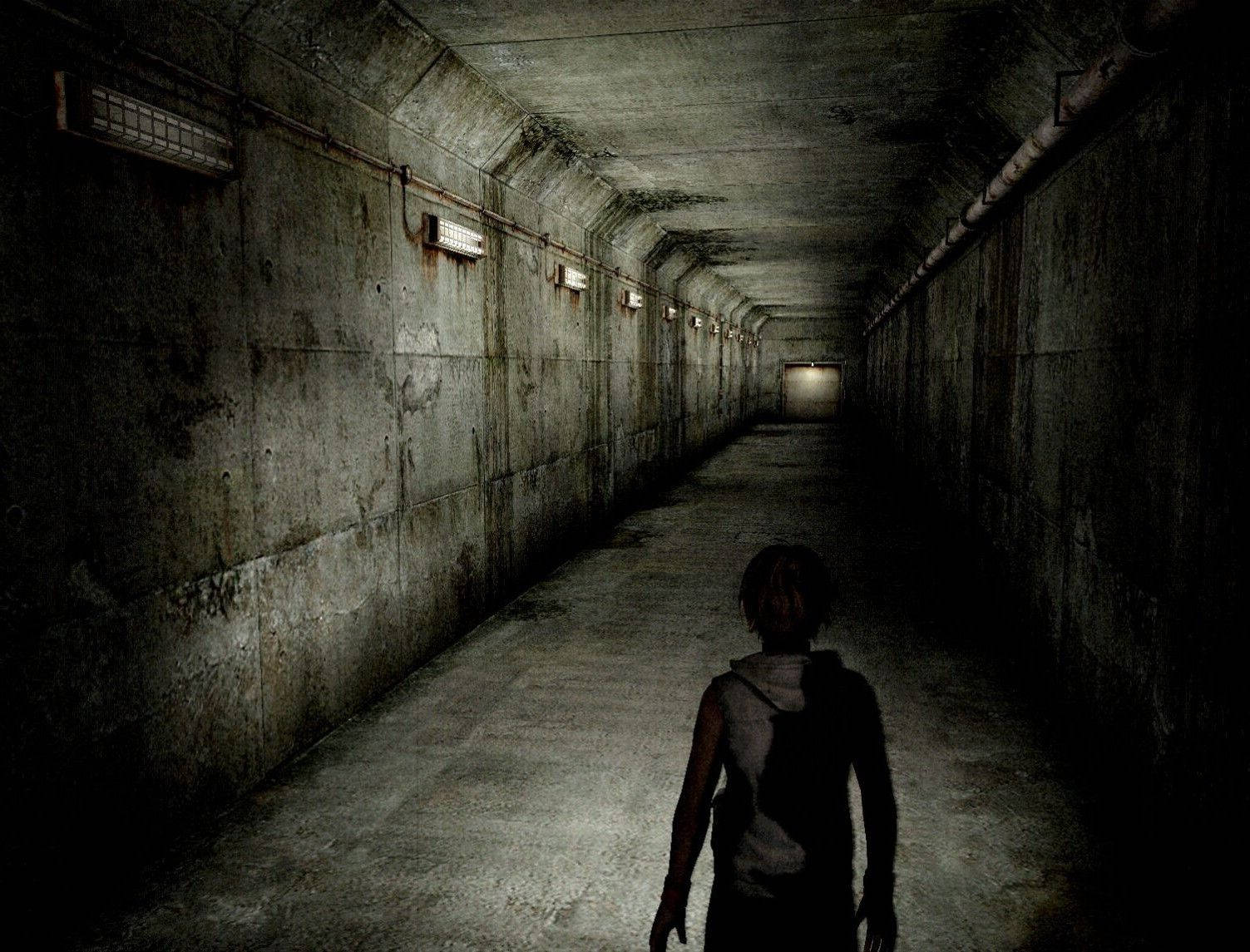 Silent Hill Creepy Tunnel Background