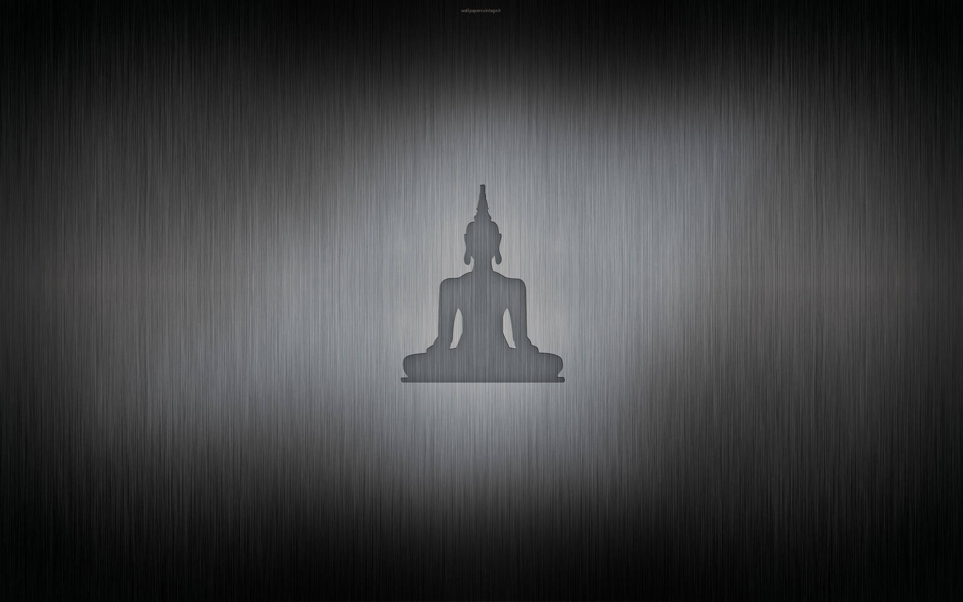 Silhouette Buddha Statue Background
