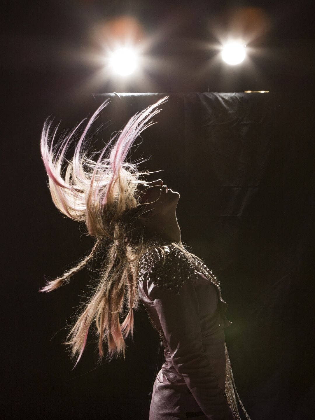 Silhouette Of Jem Performing