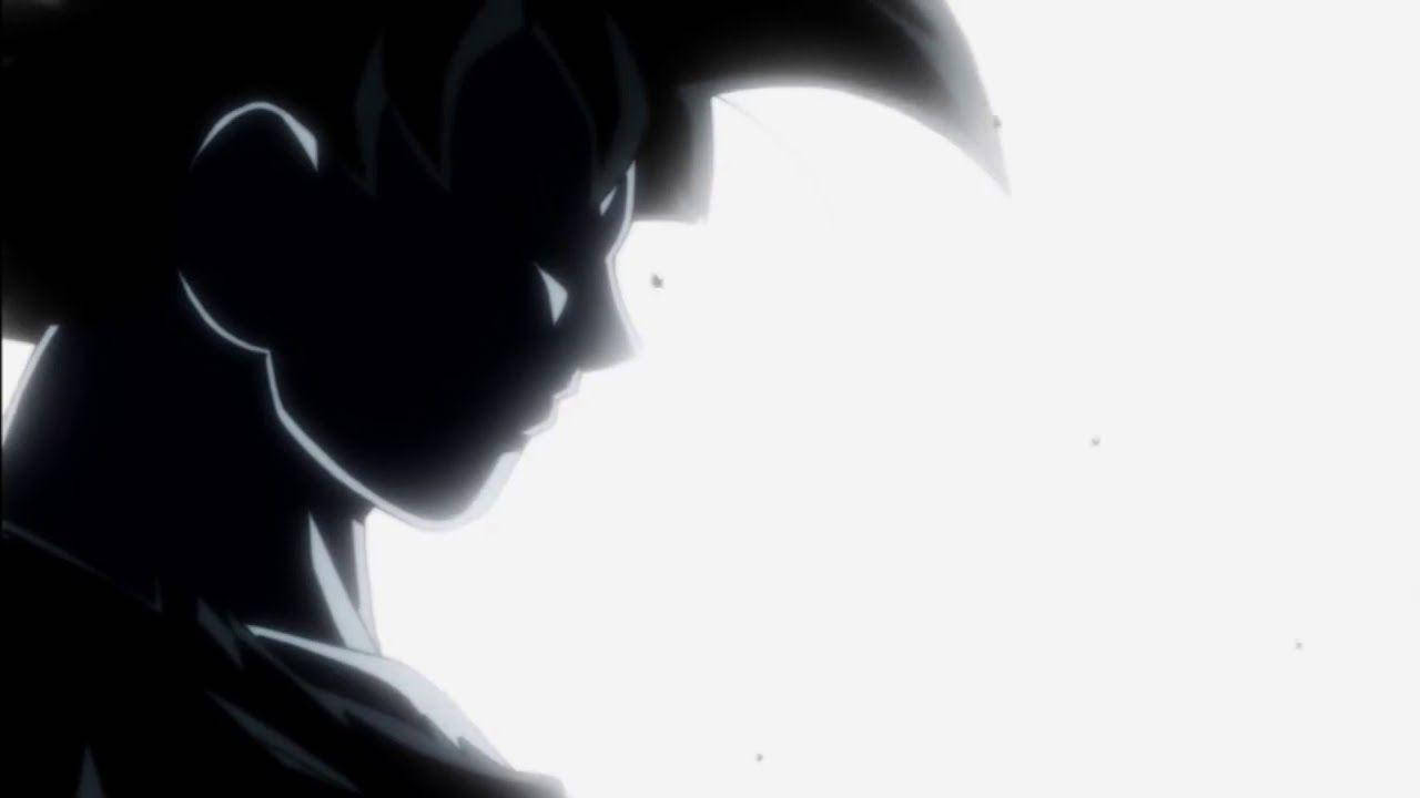 Silhouette Ultra Instinct Goku Background