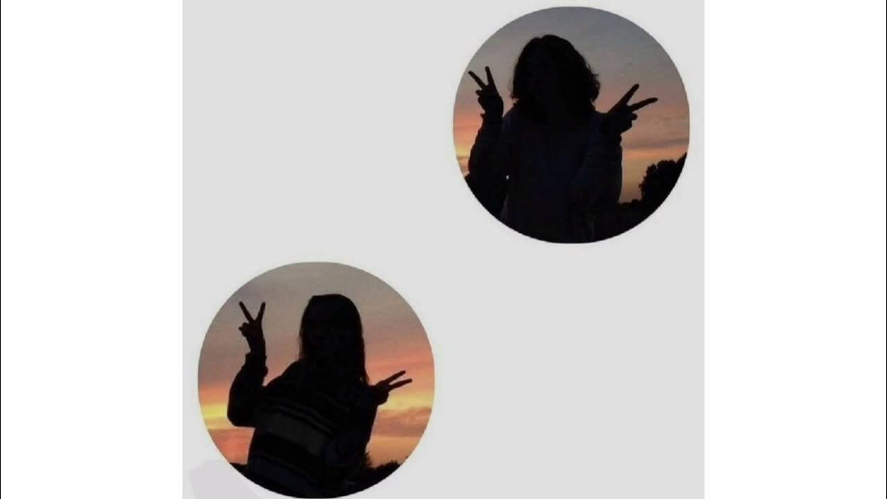 Silhouettes Peace Matching Pfp For Friends Background