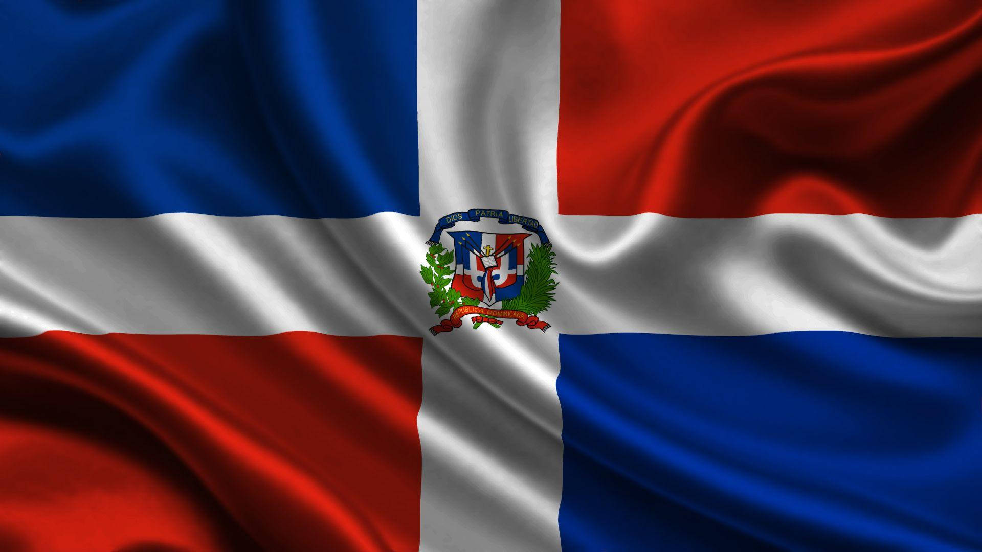 Silky Dominican Republic Flag