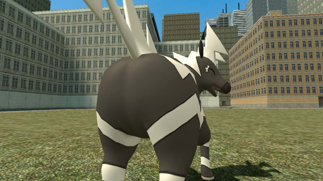 Silly Pokémon Zebstrika Background