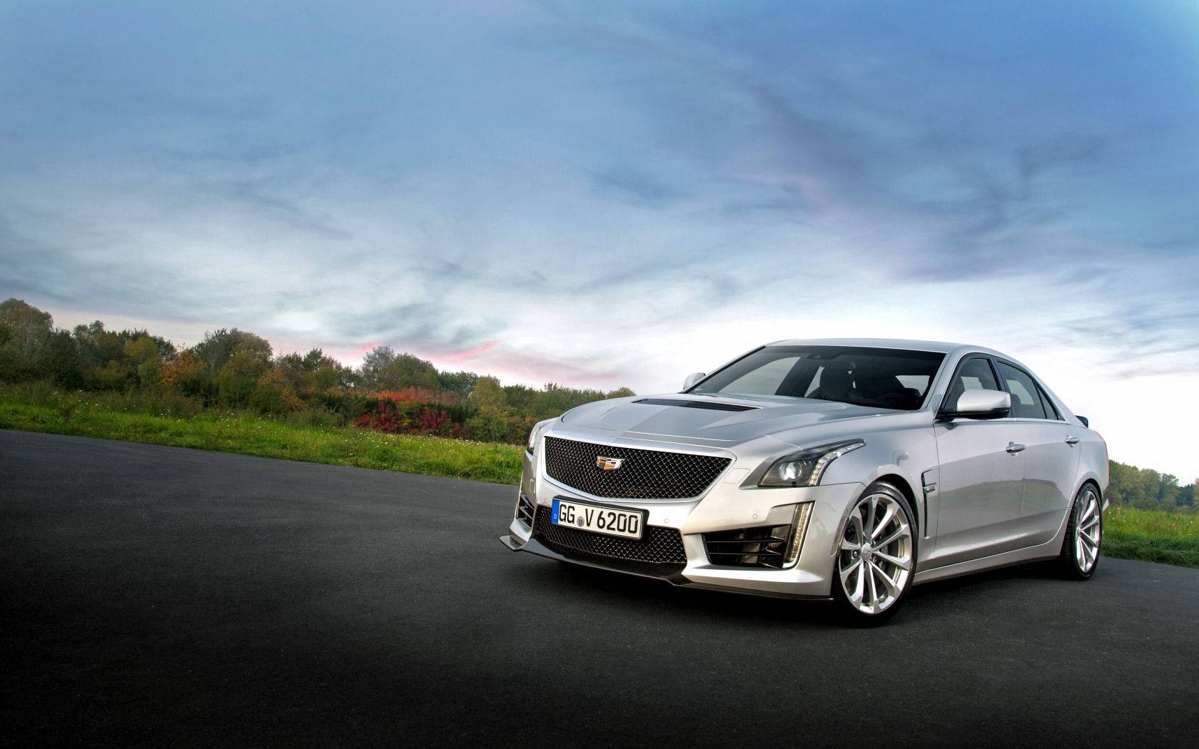 Silver Cadillac Cts Coupe
