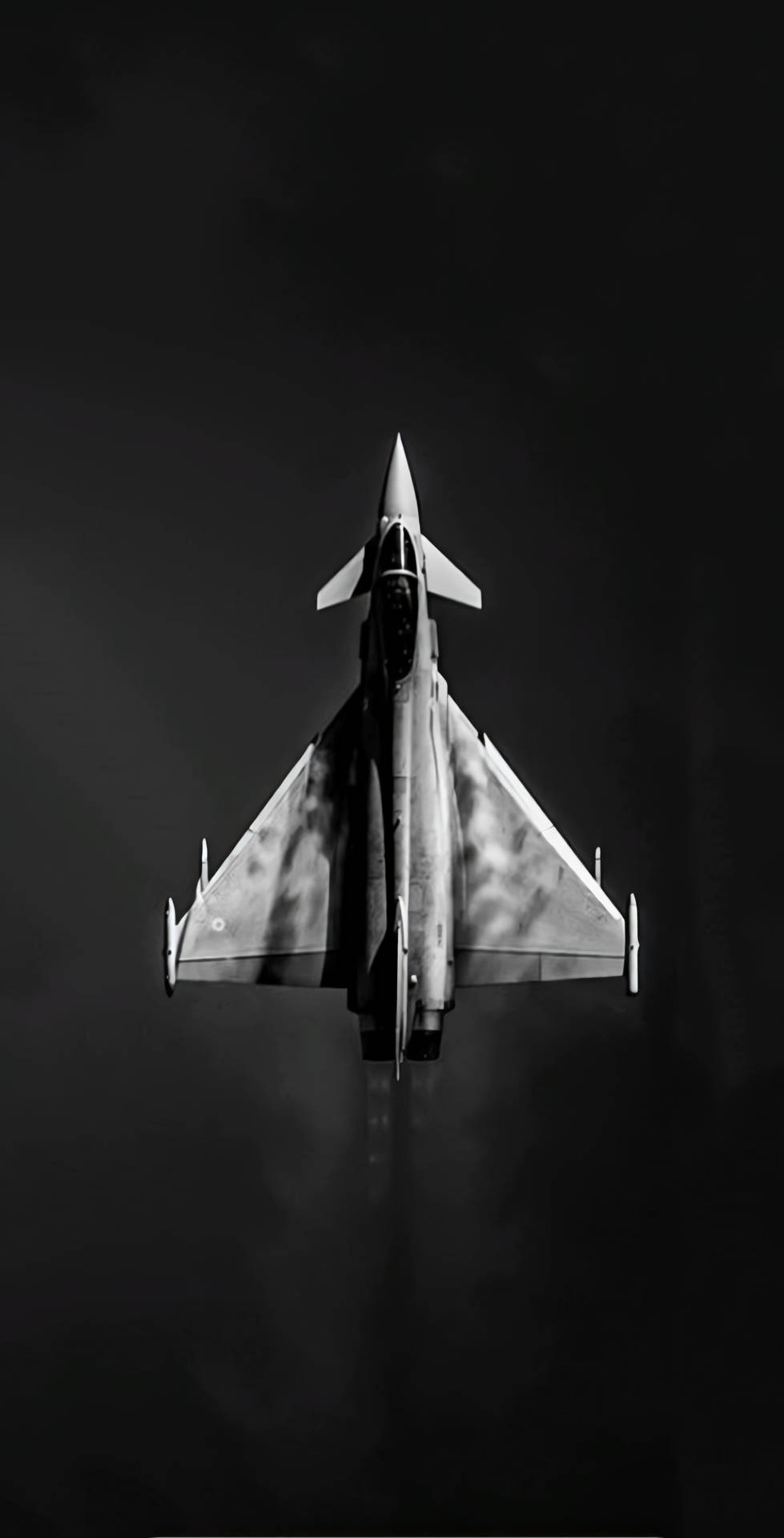Silver Fighter Plane Background
