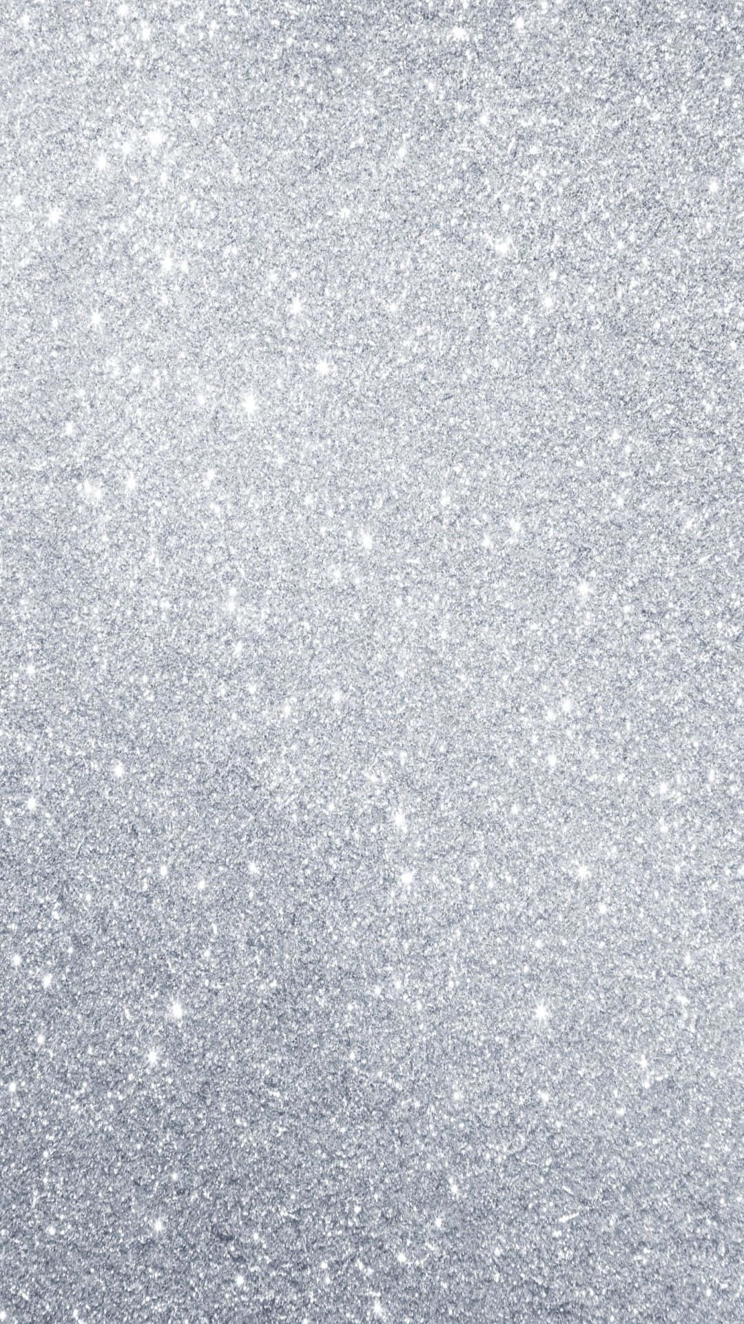 Silver Glitter Background With Sparkles Background