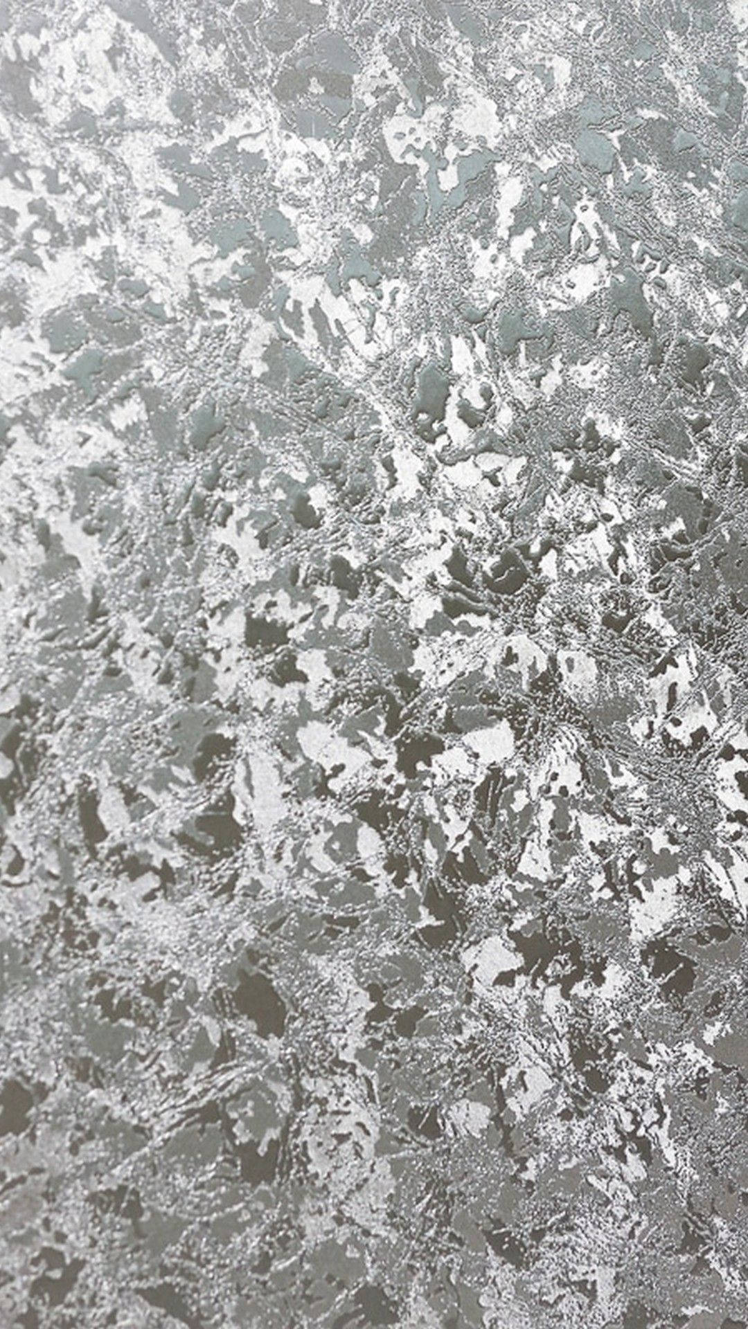 Silver Glitter Crumpled Foil Background