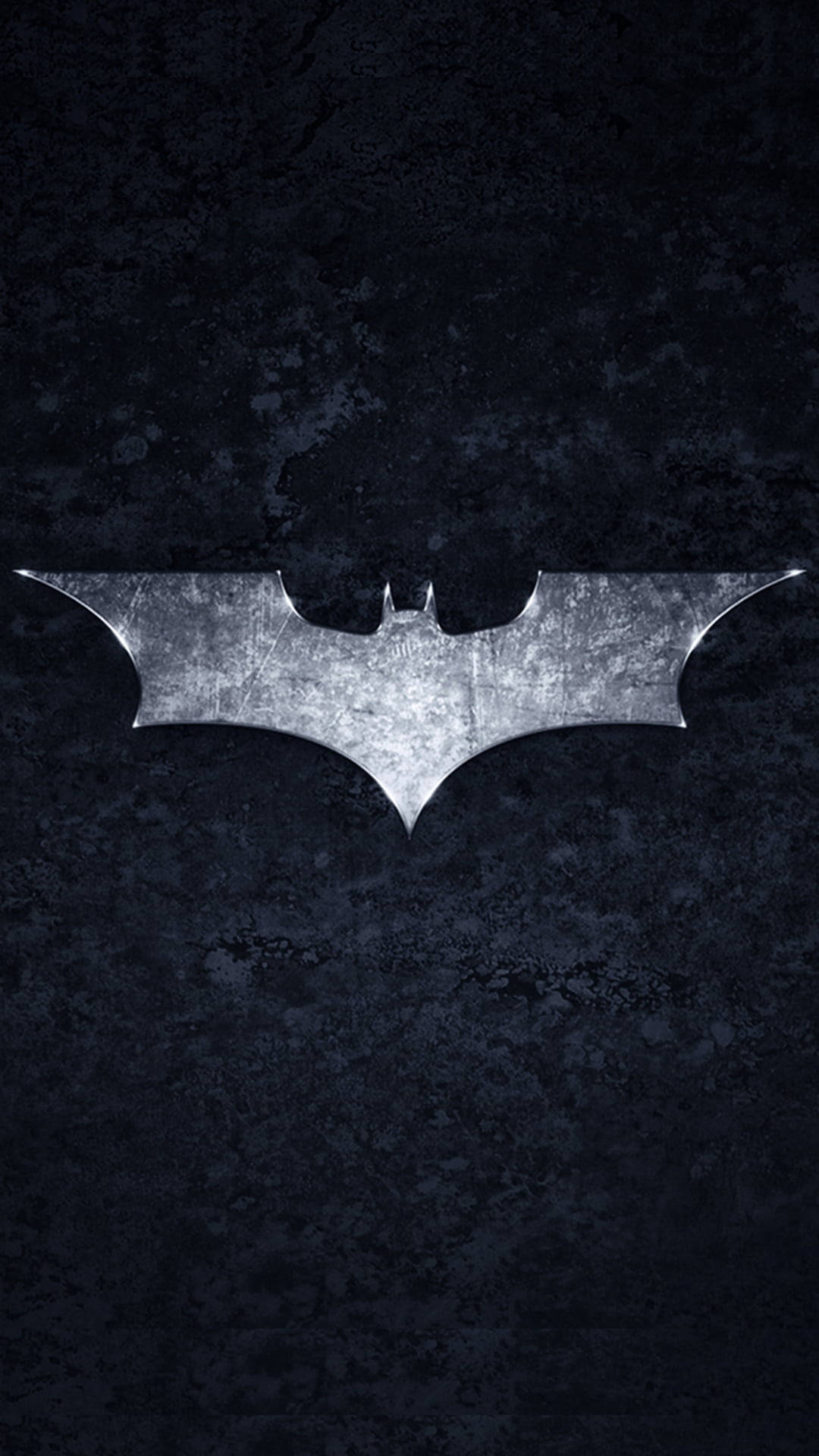 Silver Grunge Batman Logo Iphone Background