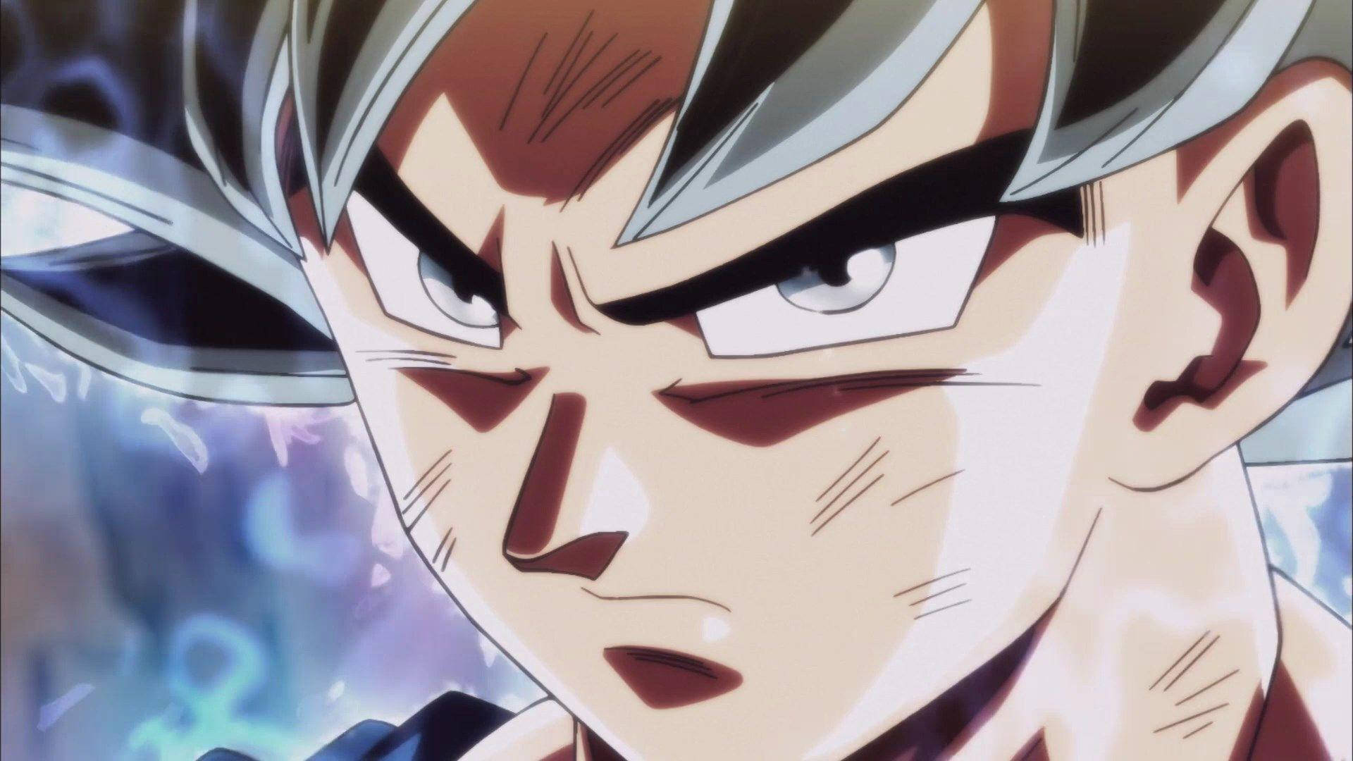 Silver Hair Ultra Instinct Goku Background