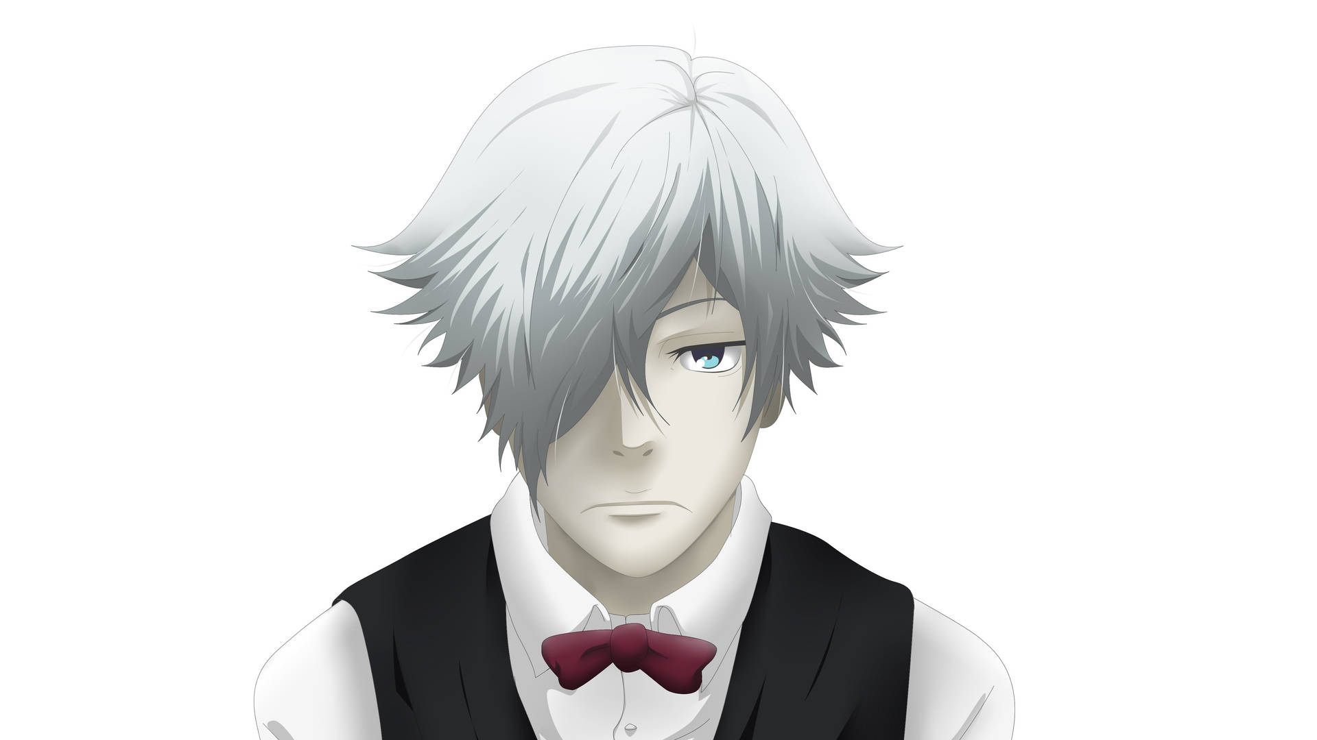Silver-haired Decim Death Parade Background