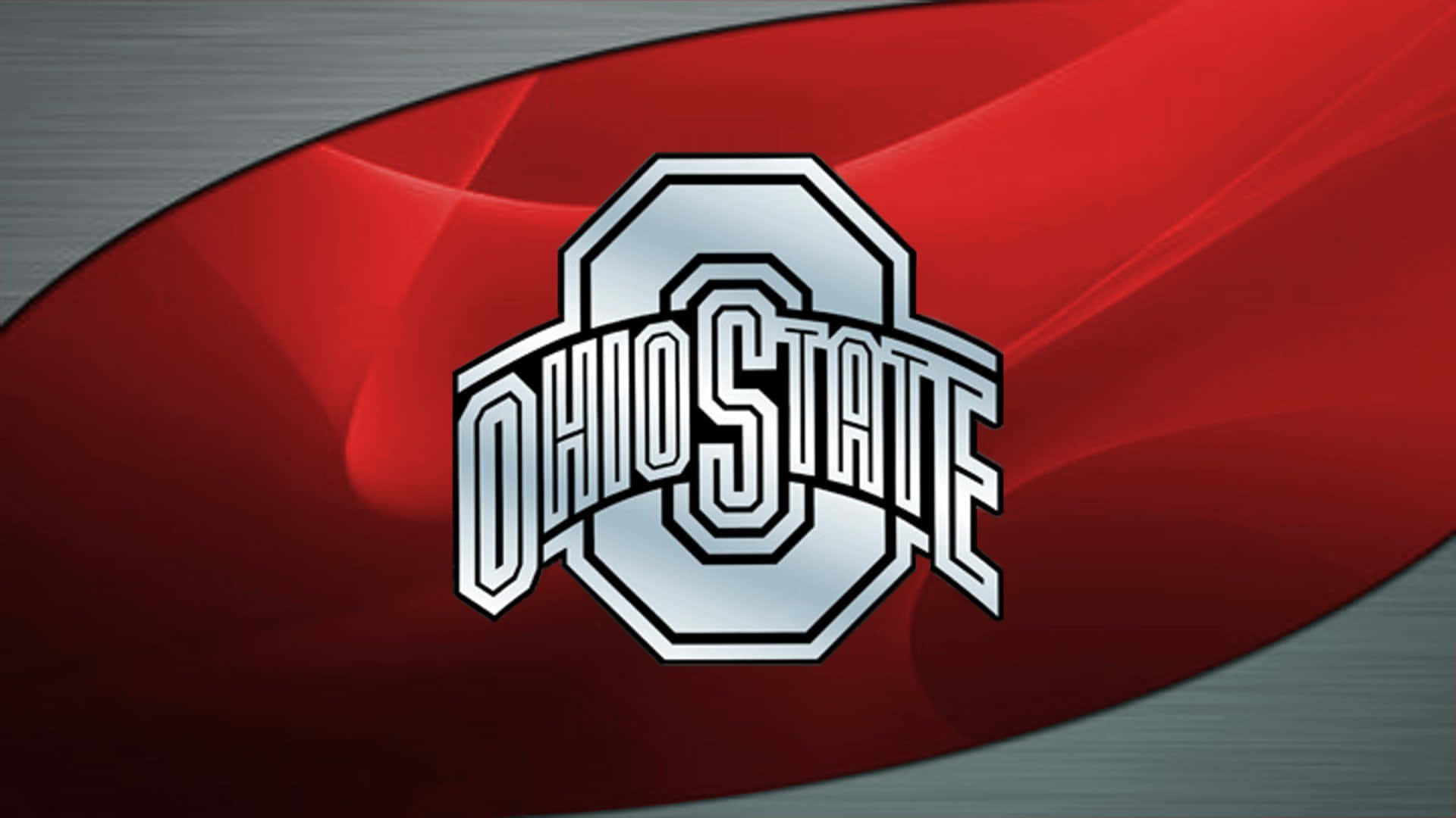 Silver Metallic Ohio State Logo