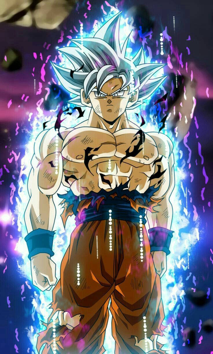 Silver Son Goku Ultra Instinct Background