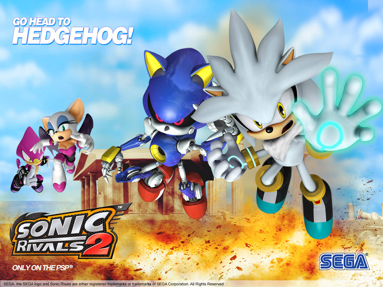 Silver The Hedgehog And Sonic Figures