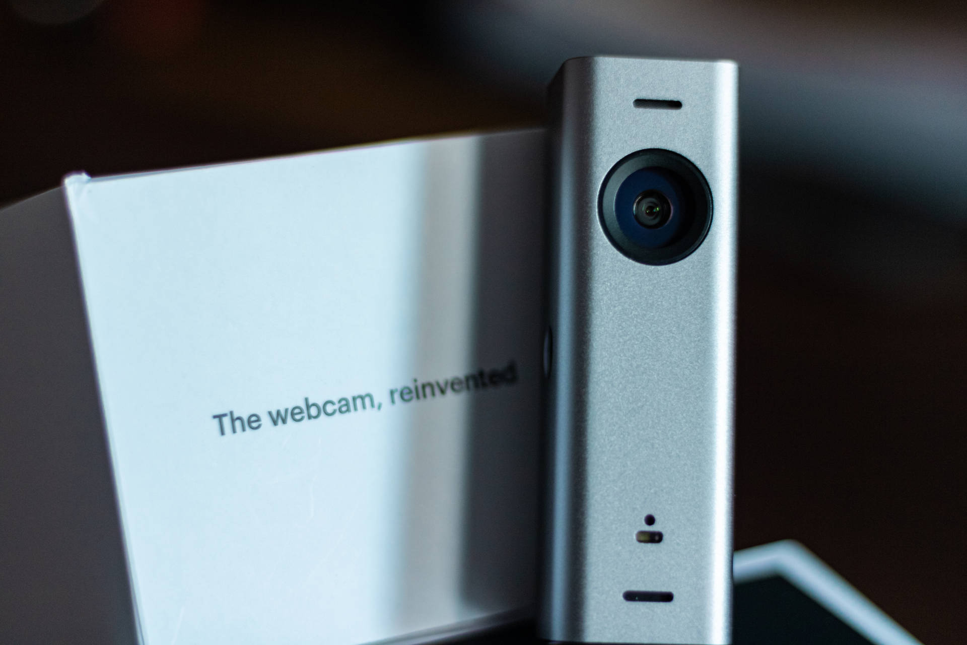 Silver Webcam With Manual