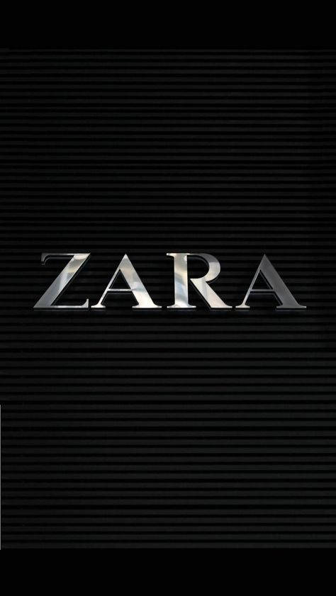 Silver Zara Logo Background