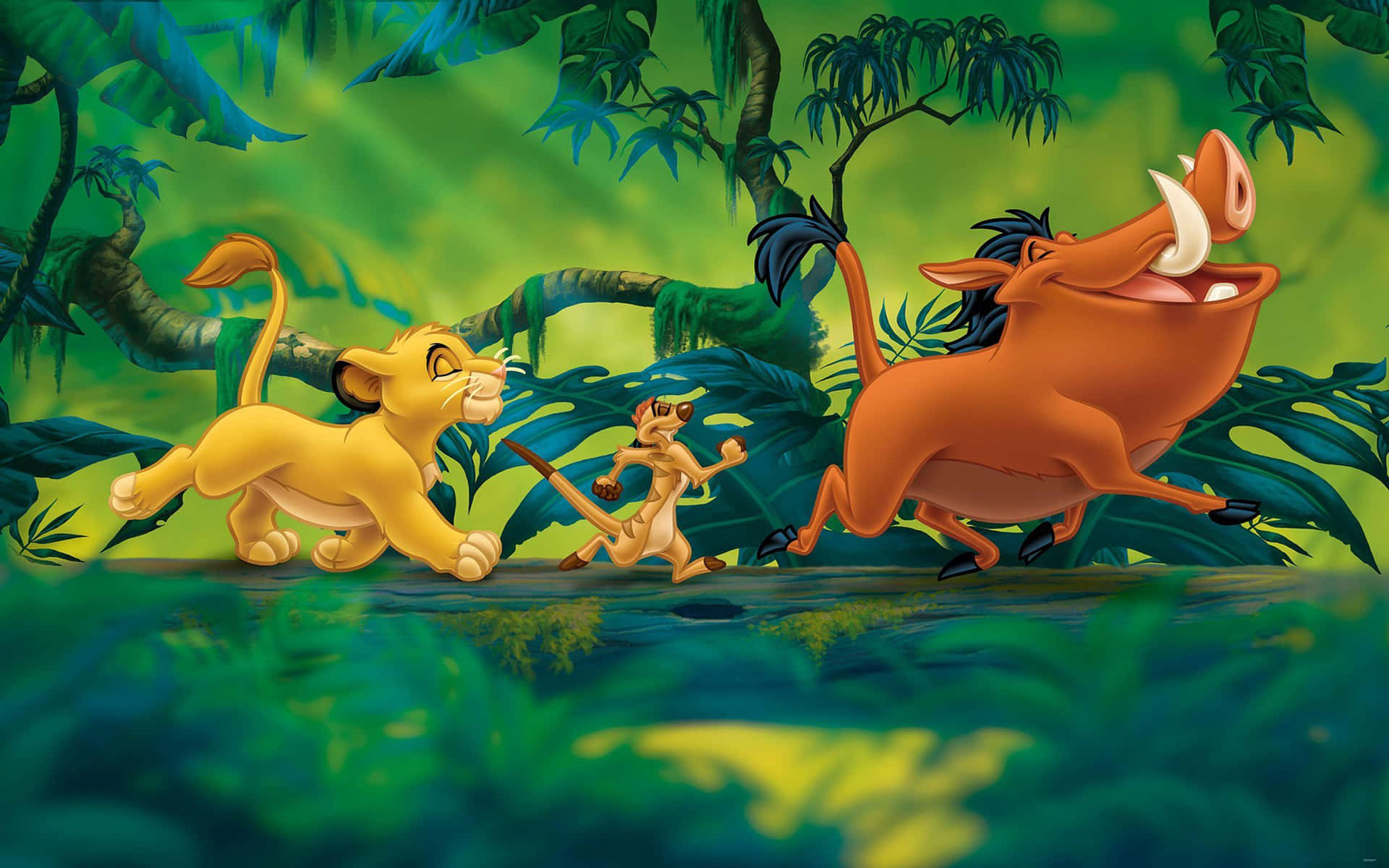 Simba Timon Pumbaa Jungle Adventure