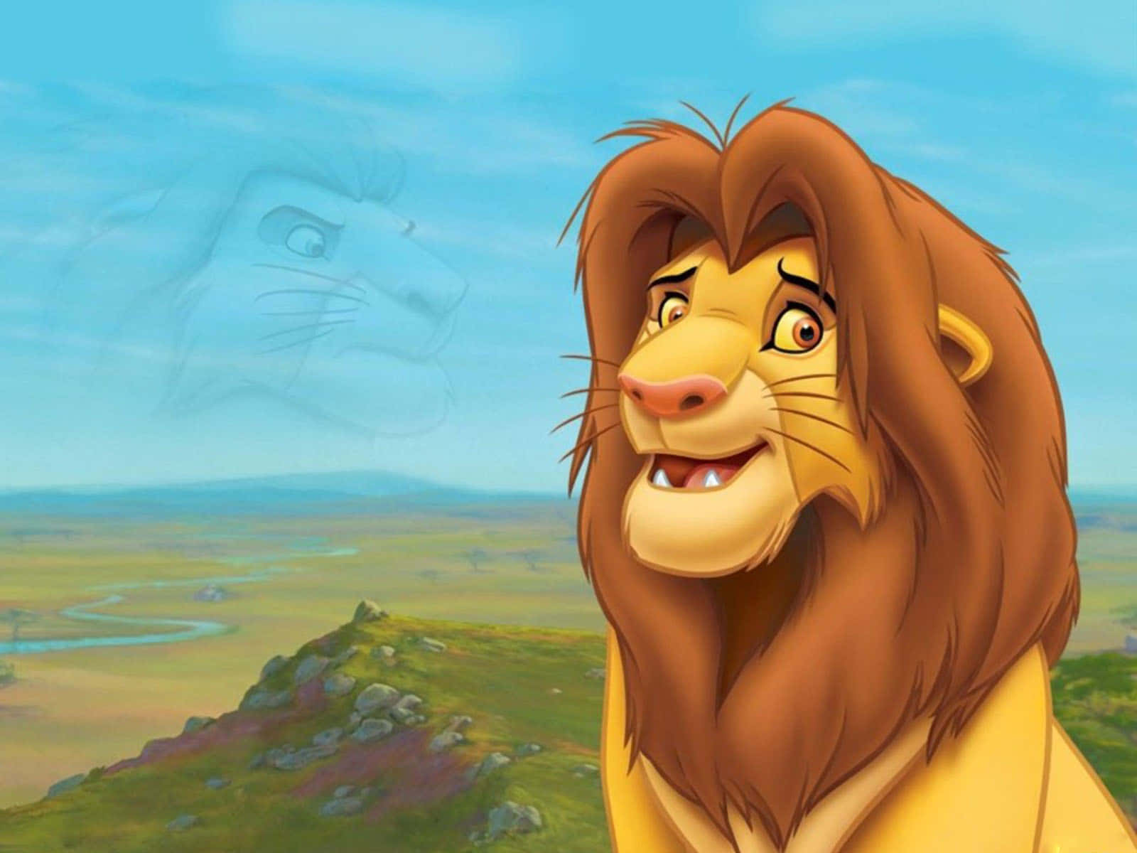 Simbaand Mufasa Spiritual Moment.jpg Background