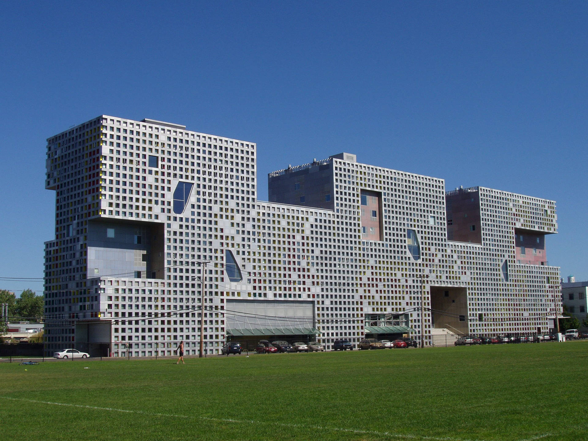 Simmons Hall At Mit Background