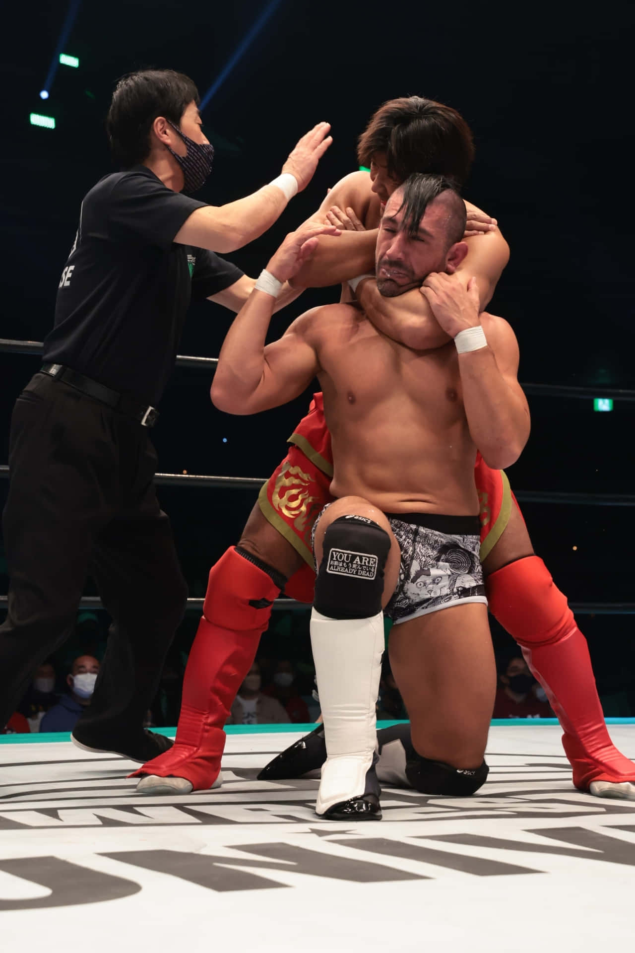 Simon Gotch Versus Masakatsu Funaki National Championship V3 Background