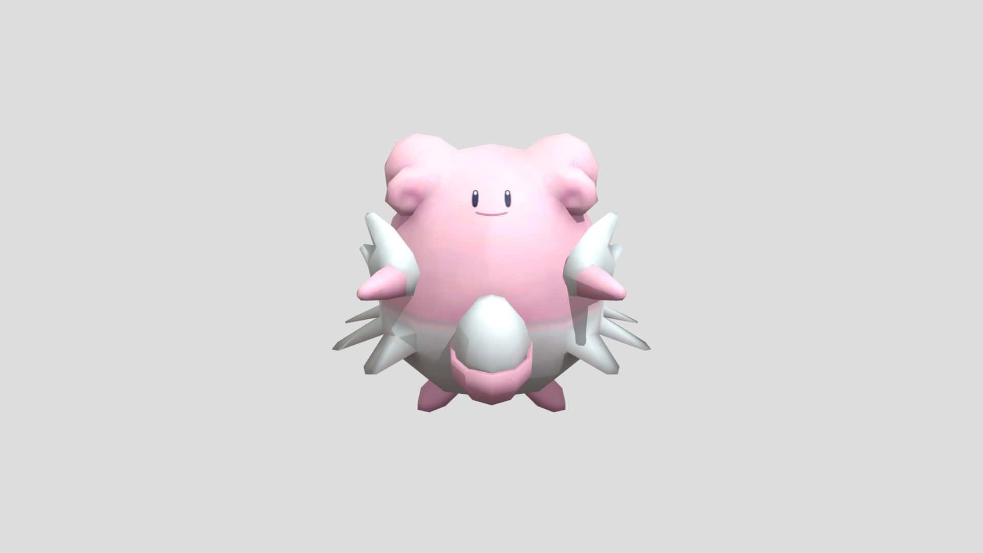 Simple 3d Blissey Background
