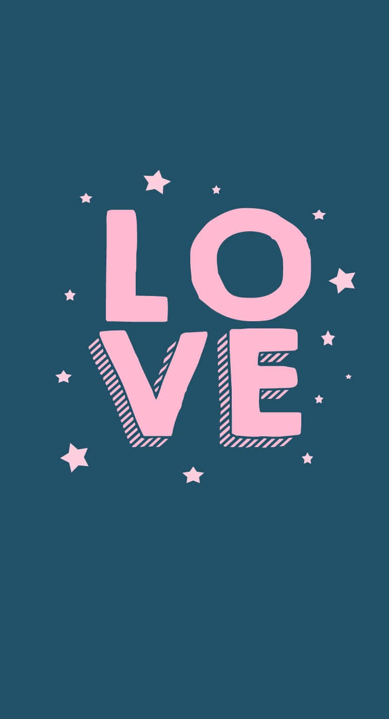 Simple And Cute Valentines Love Typography