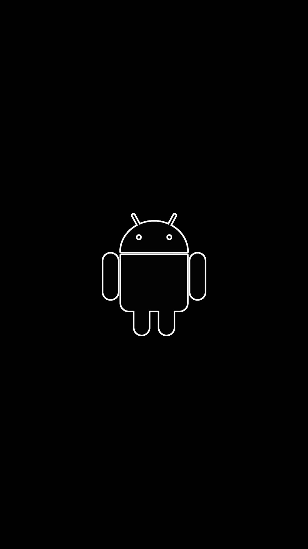 Simple Android Logo 2k Amoled