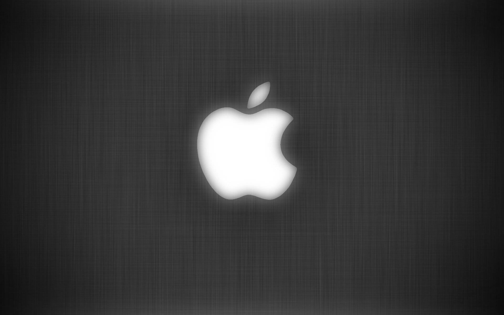 Simple Apple Logo Background