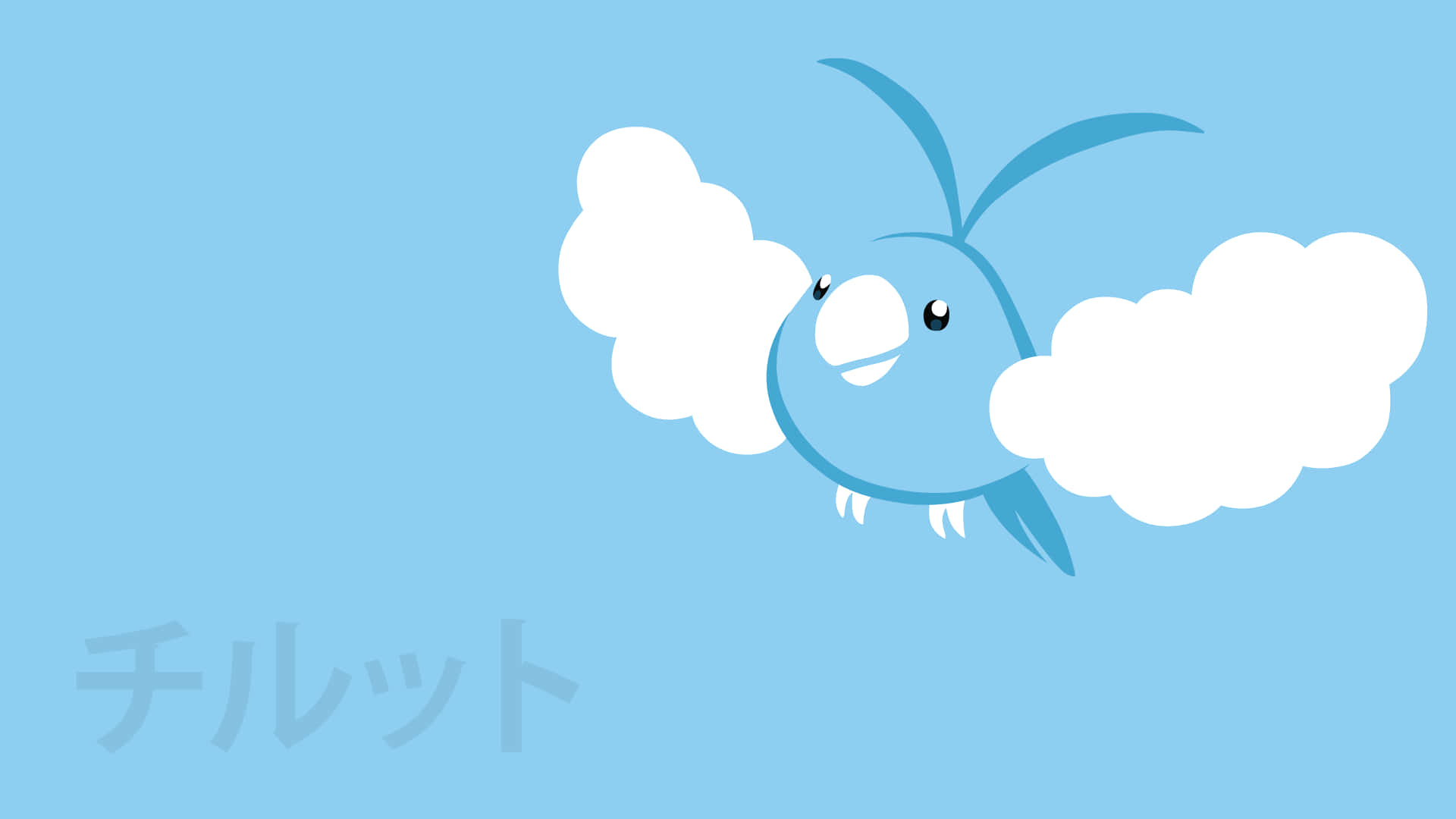 Simple Art Of Swablu Background