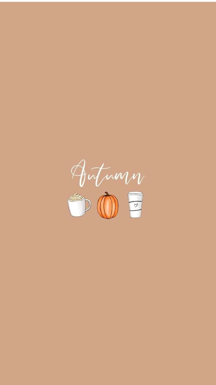 Simple Autumn Iphone Lock Screen Background