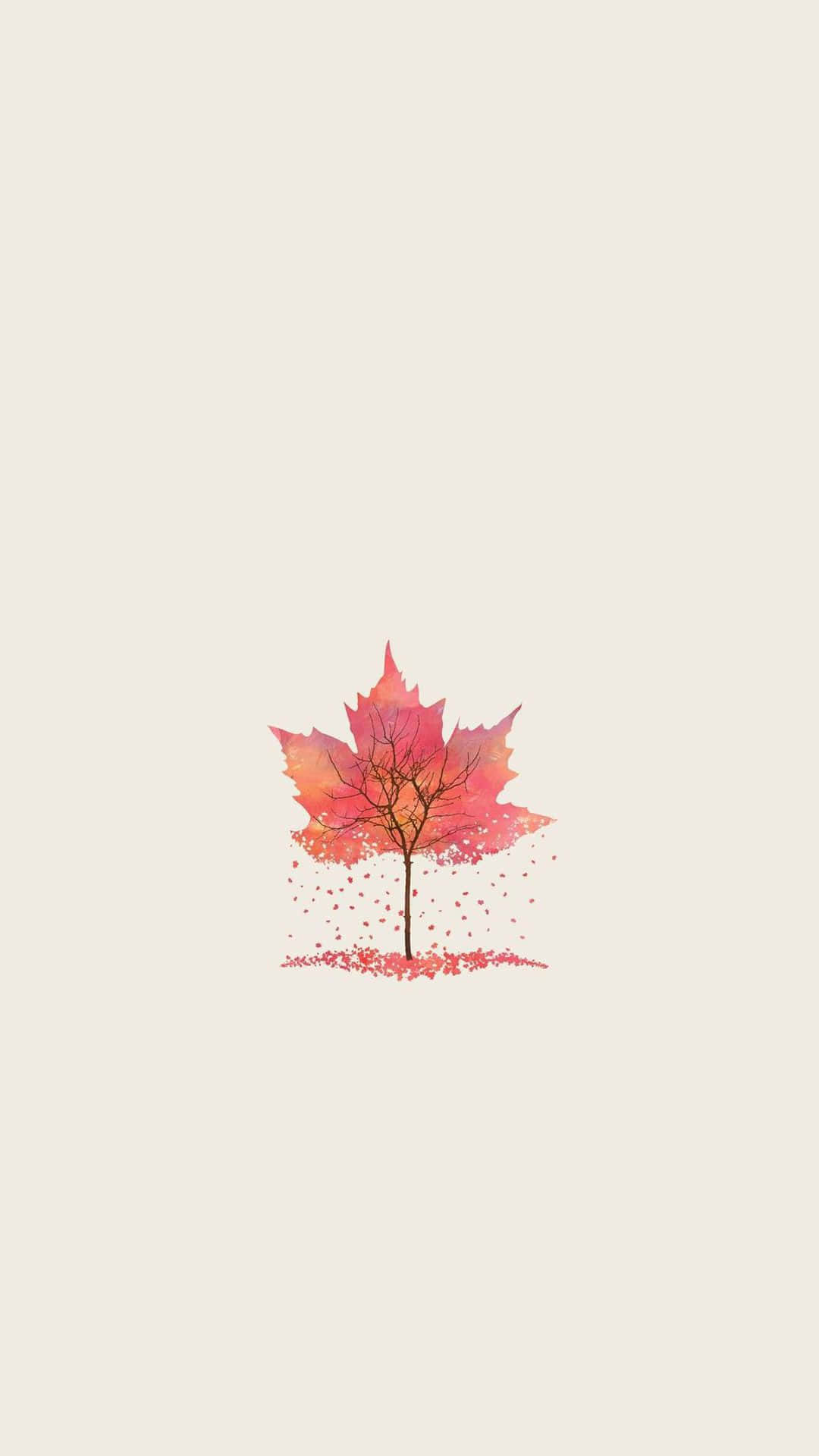 Simple Autumn Iphone Theme Background