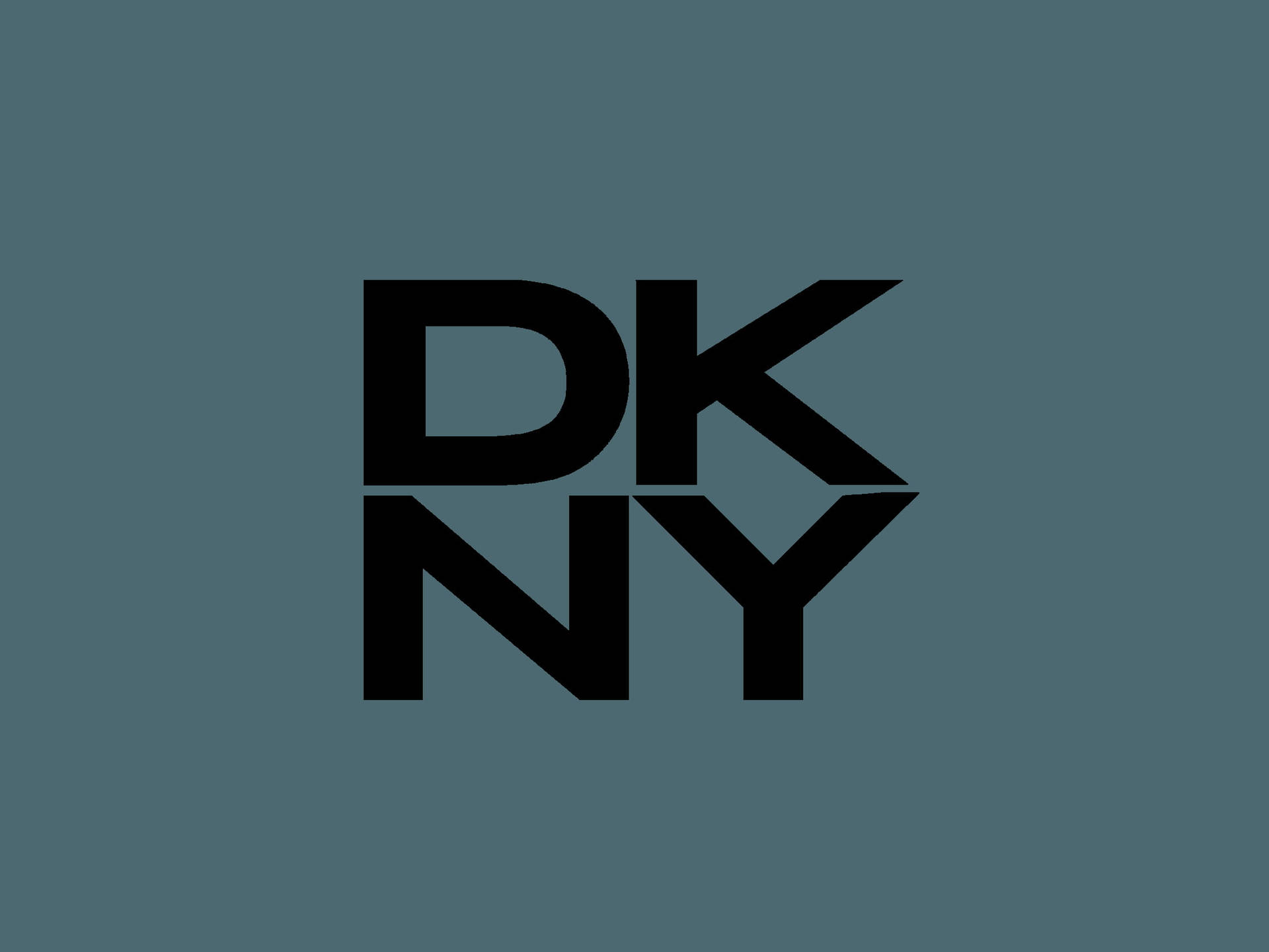 Simple Black Dkny Logo