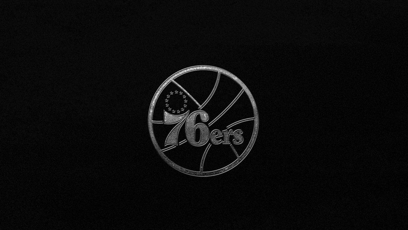 Simple Black Sixers Logo Background