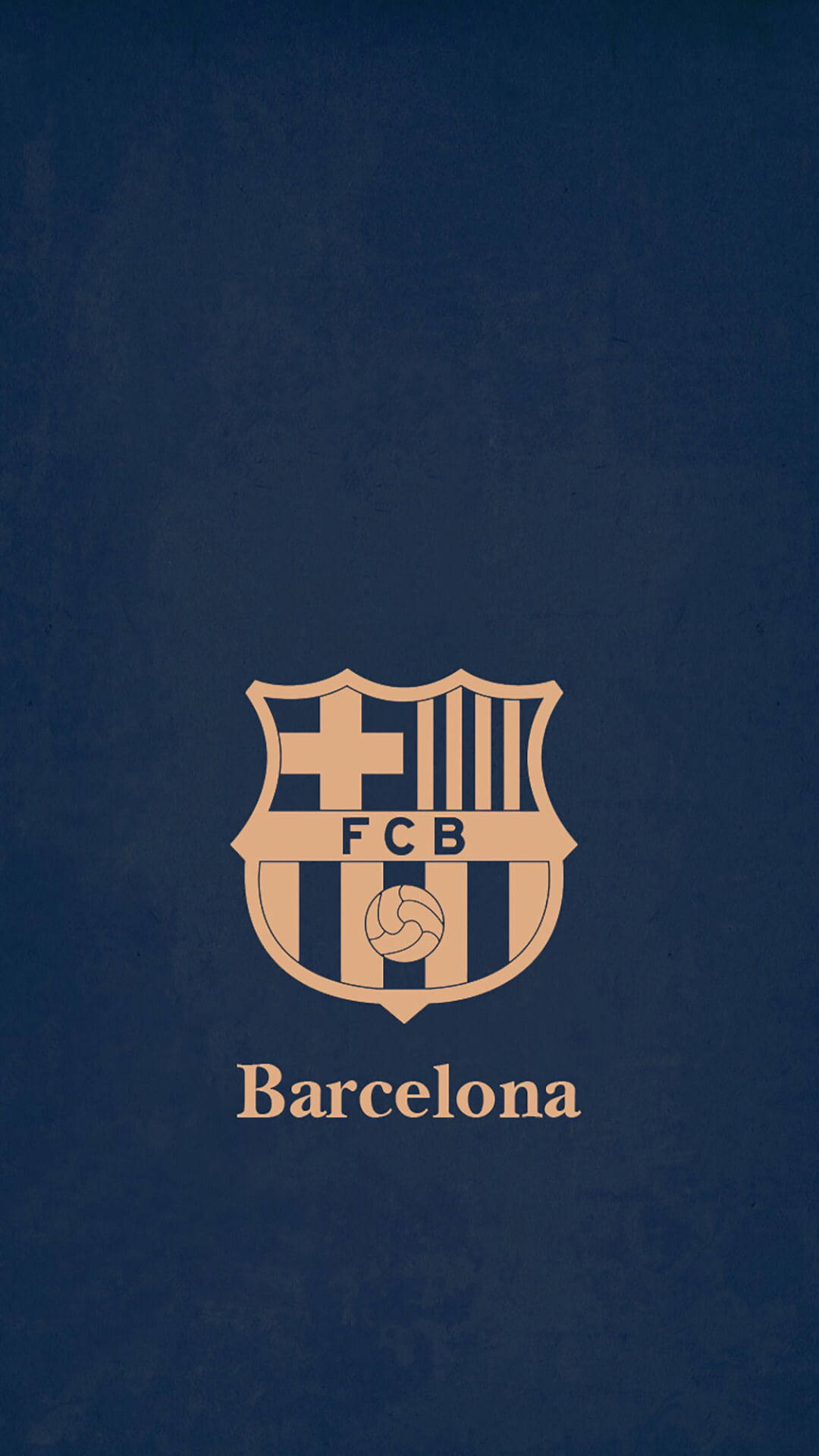 Simple Blue Barcelona Fc Background