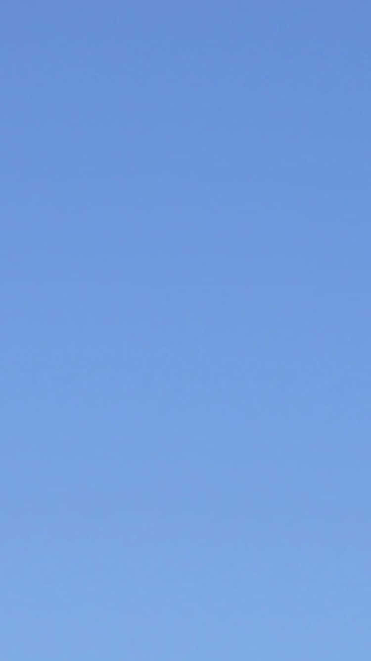 Simple Blue Iphone 750 X 1334 Background