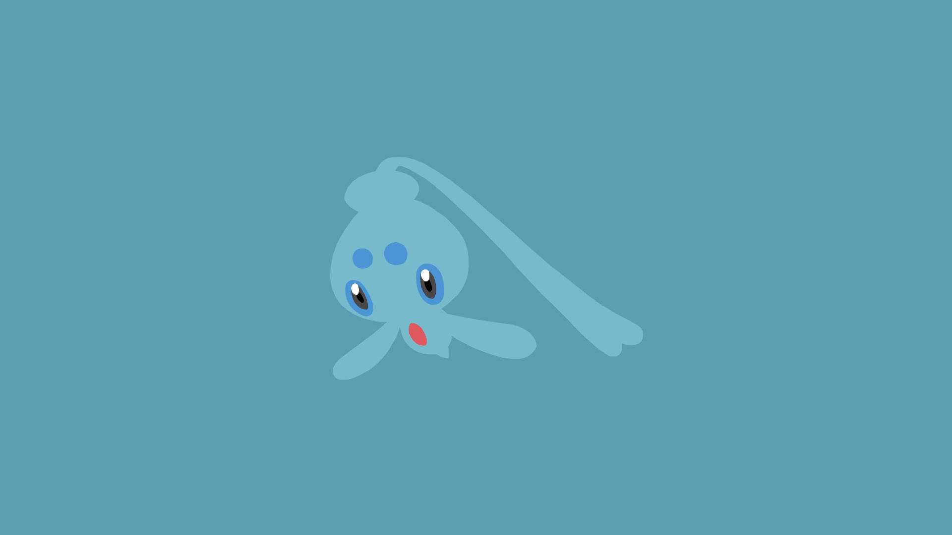 Simple Blue Manaphy