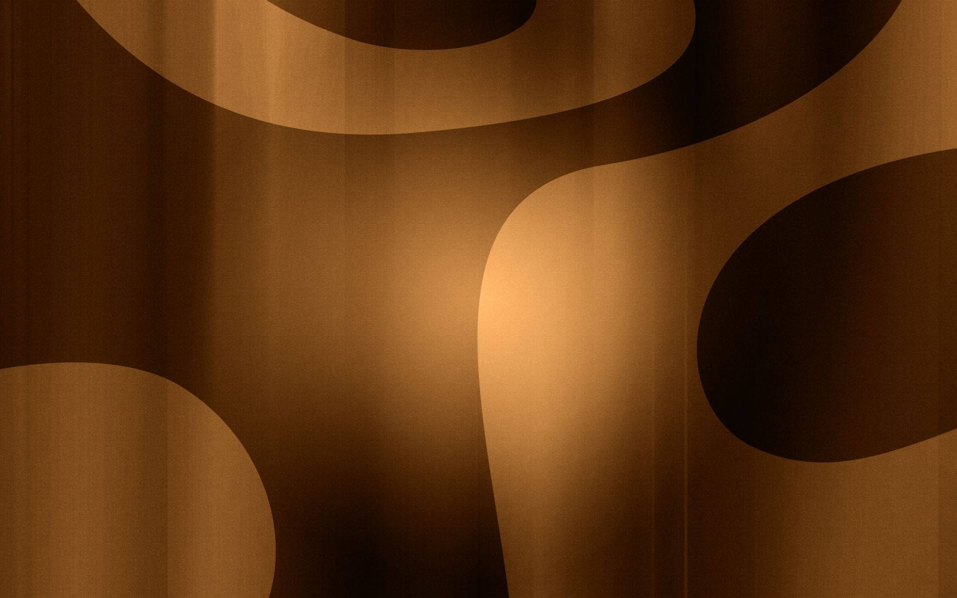 Simple Brown Curve Art Background