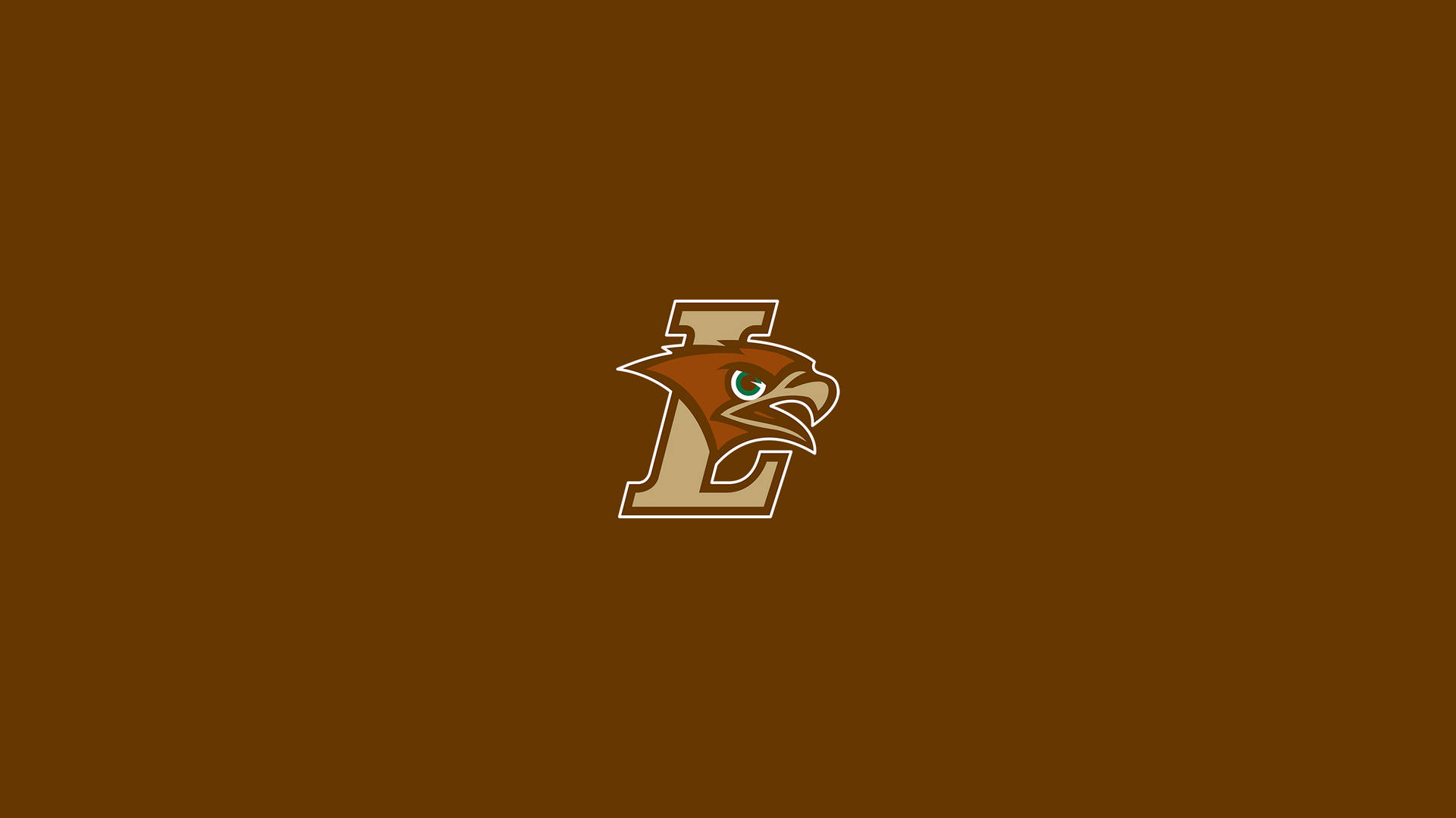 Simple Brown Lehigh University Logo Background