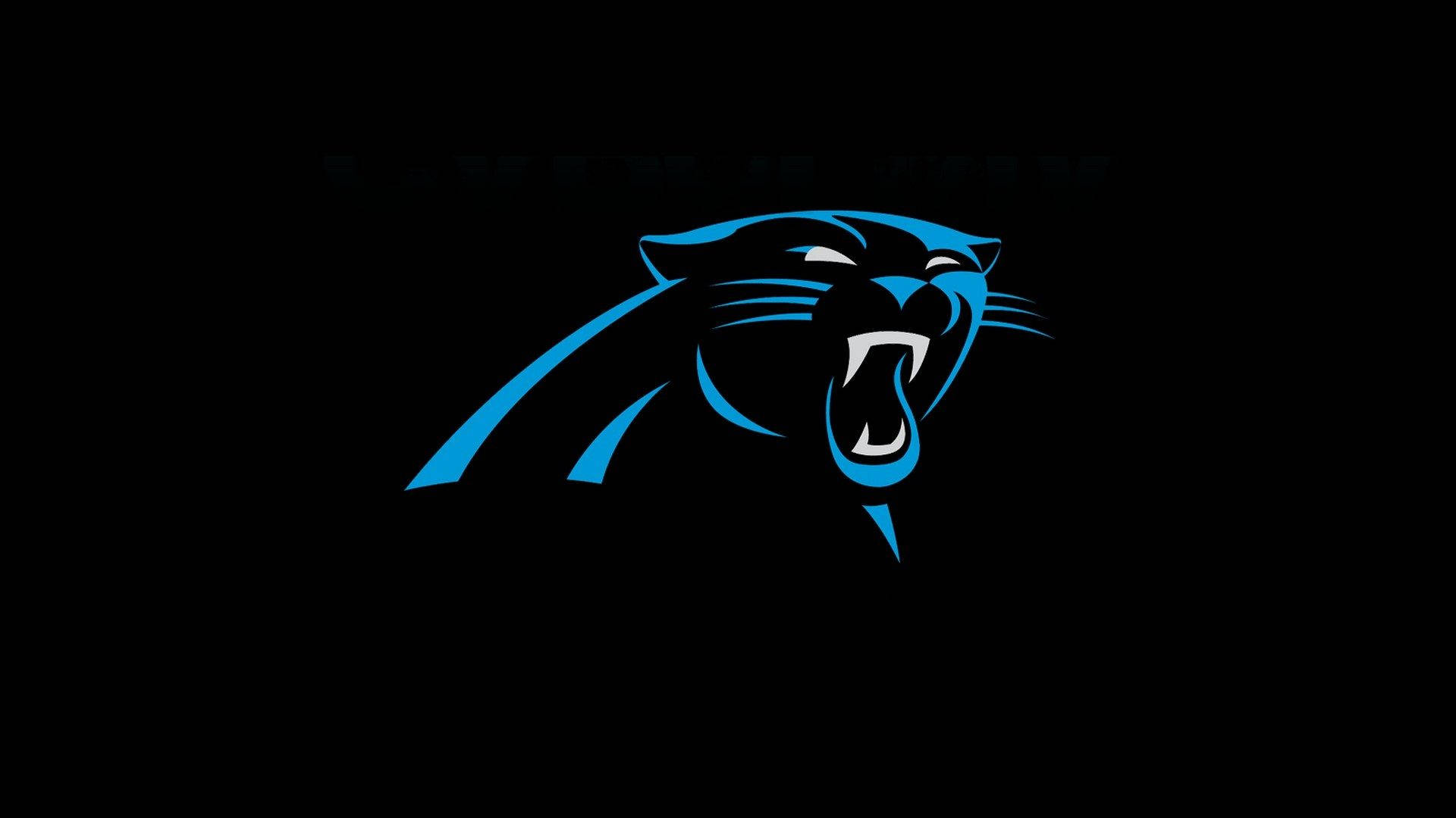 Simple Carolina Panthers Logo Background