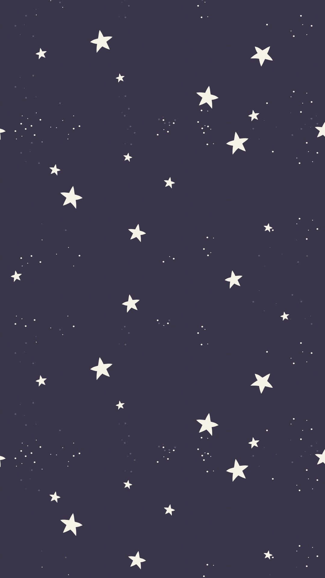 Simple Celestial Stars Pattern Iphone Background