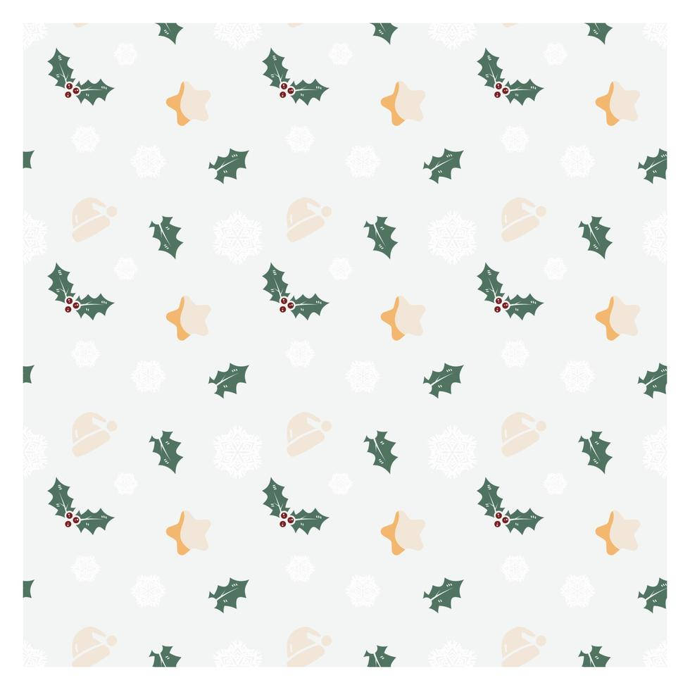 Simple Christmas Pattern Background