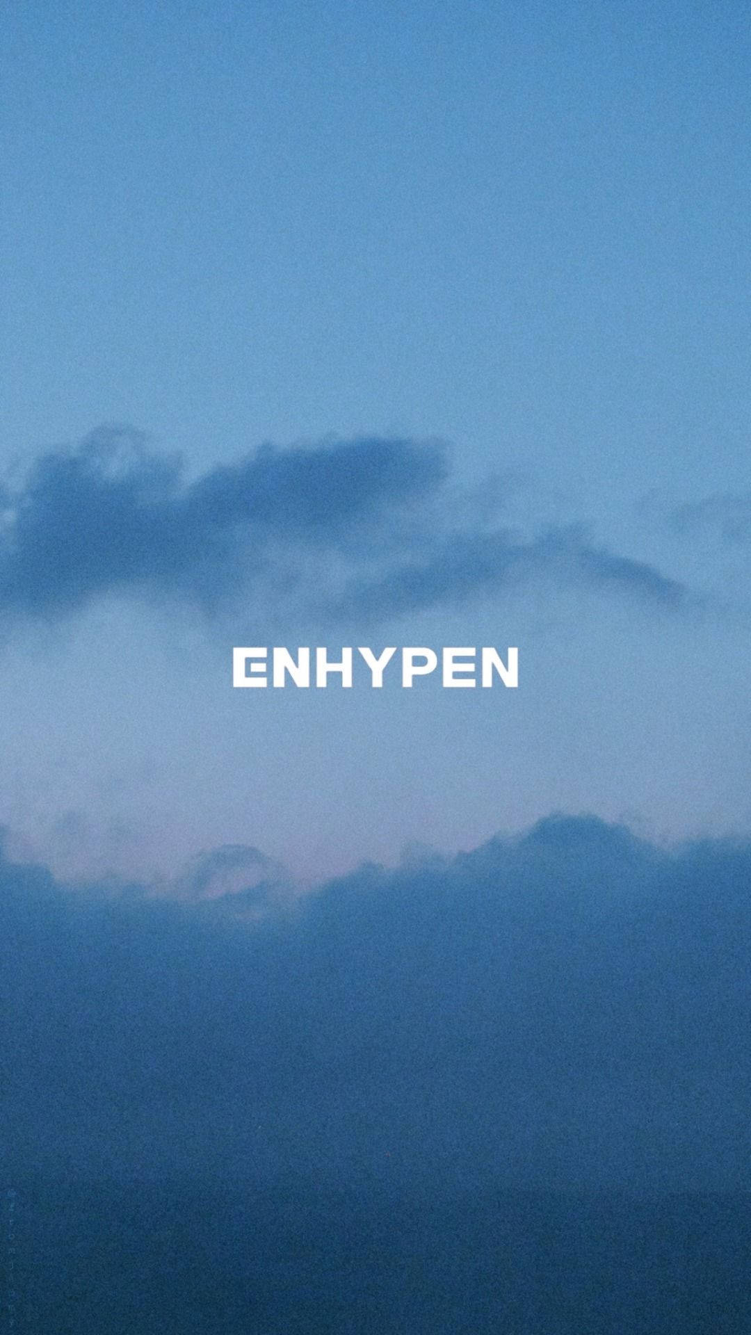 Simple Cloud Enhypen Aesthetic Background