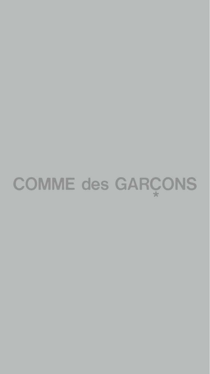 Simple Comme Des Garçons Gray