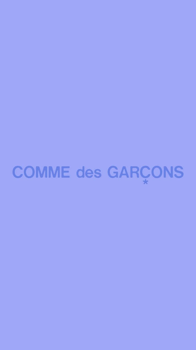 Simple Comme Des Garçons Violet Blue