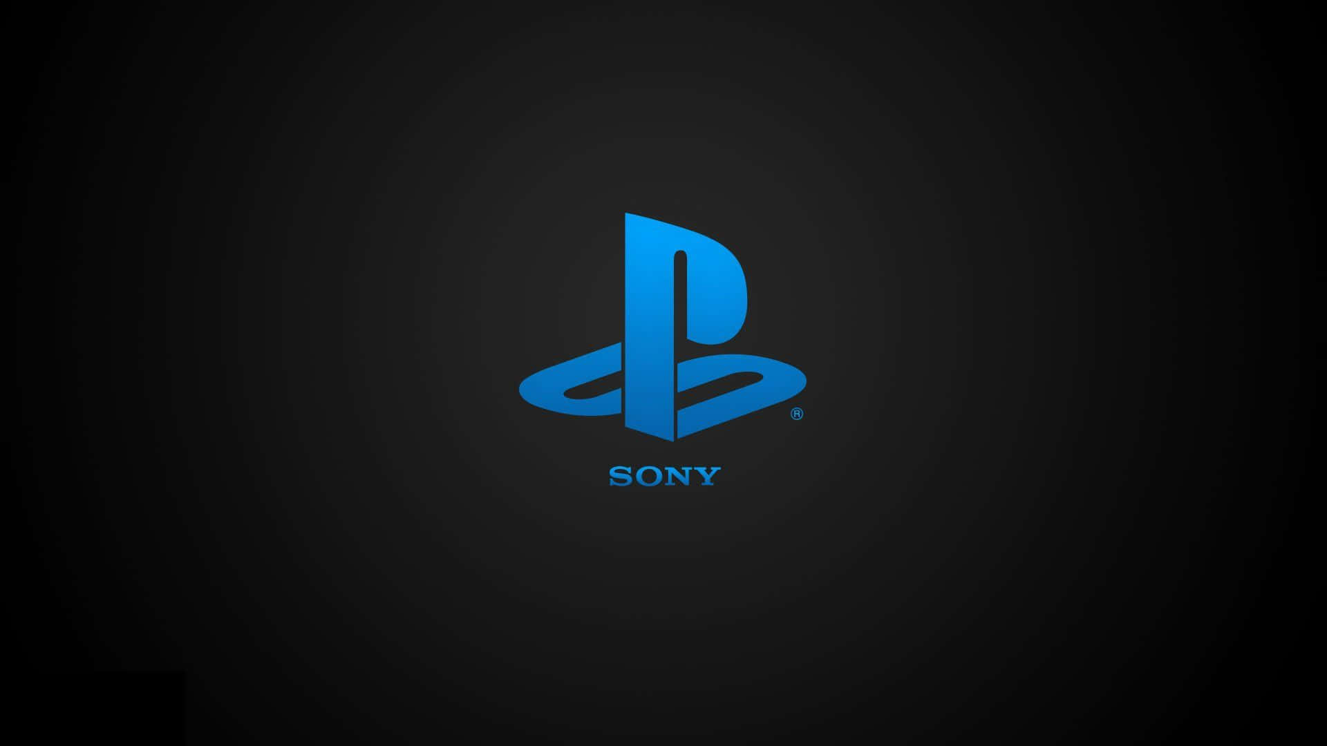 Simple Cool Ps4 Icon And Sony Logo Background