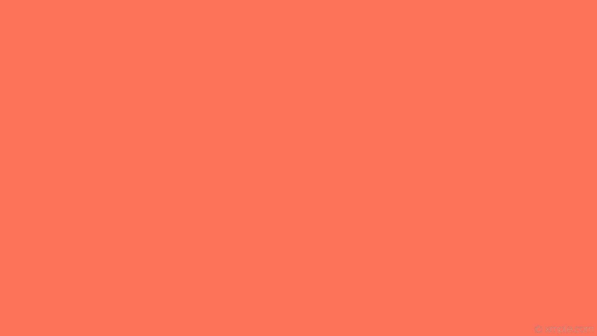 Simple Coral Color Hd Background Background