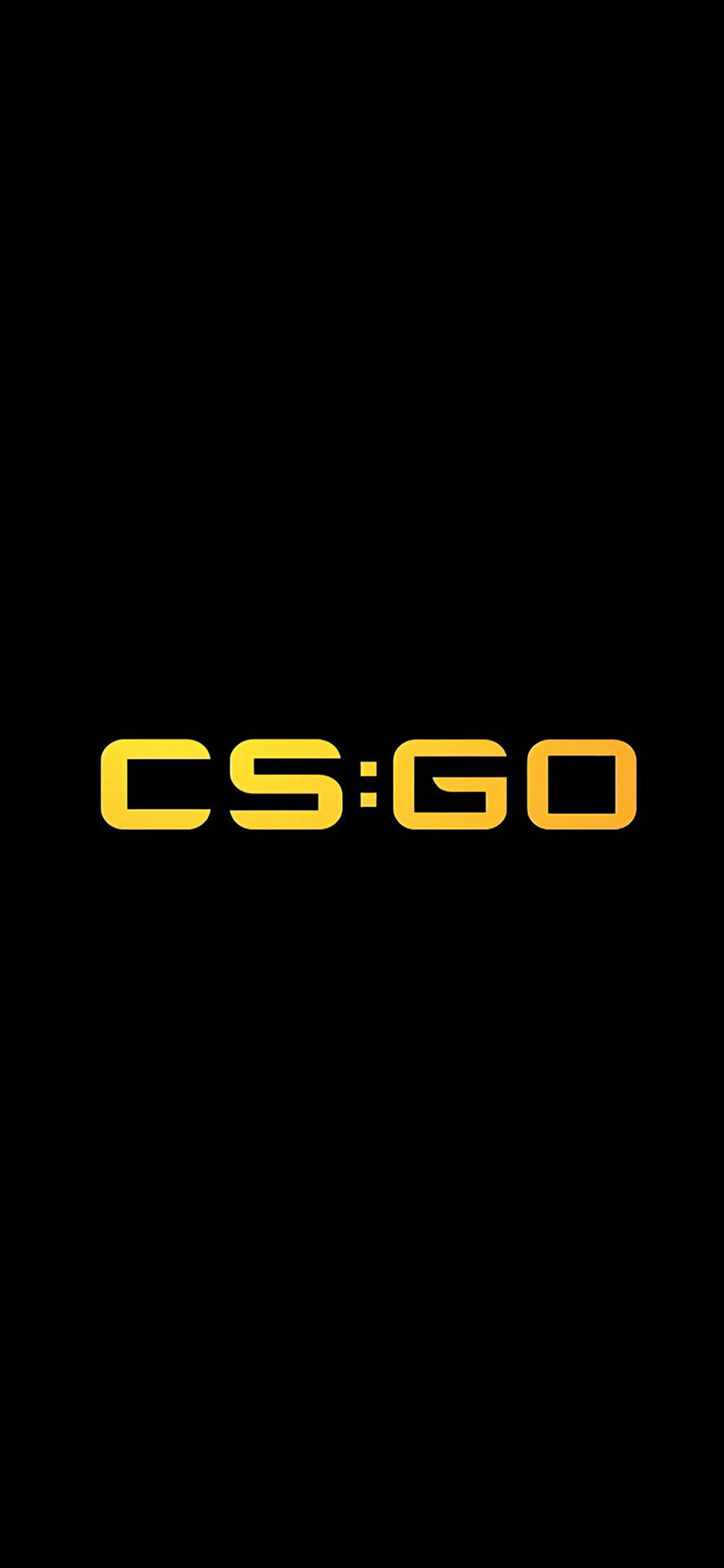 Simple Cs Go Logo Iphone Background