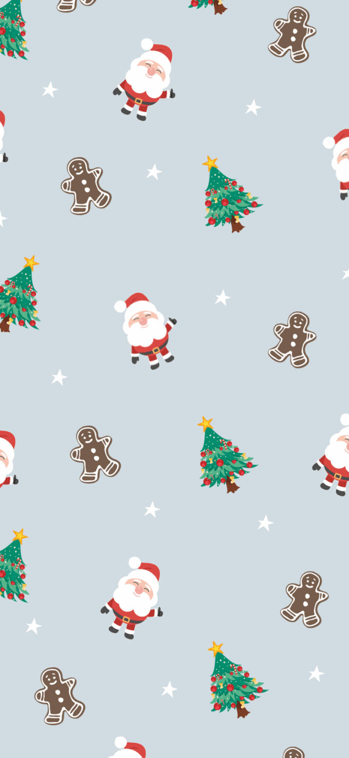 Simple Cute Christmas Iphone Christmas Icons Background